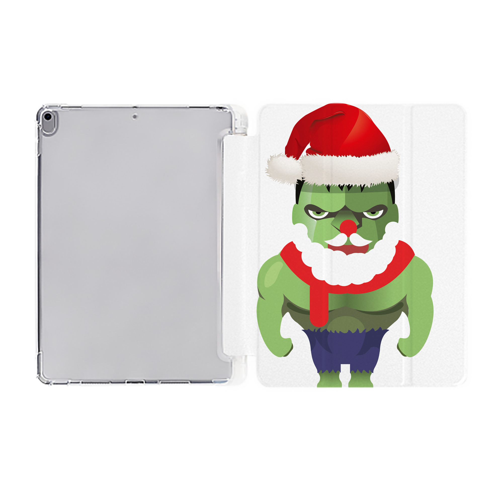 （画像用） アベンジャーズ The Avengers IPad ケース ペン収納付き 三つ折りスタンド PUレザー×シリコン 対応機種9.5/10.5/10.9インチ